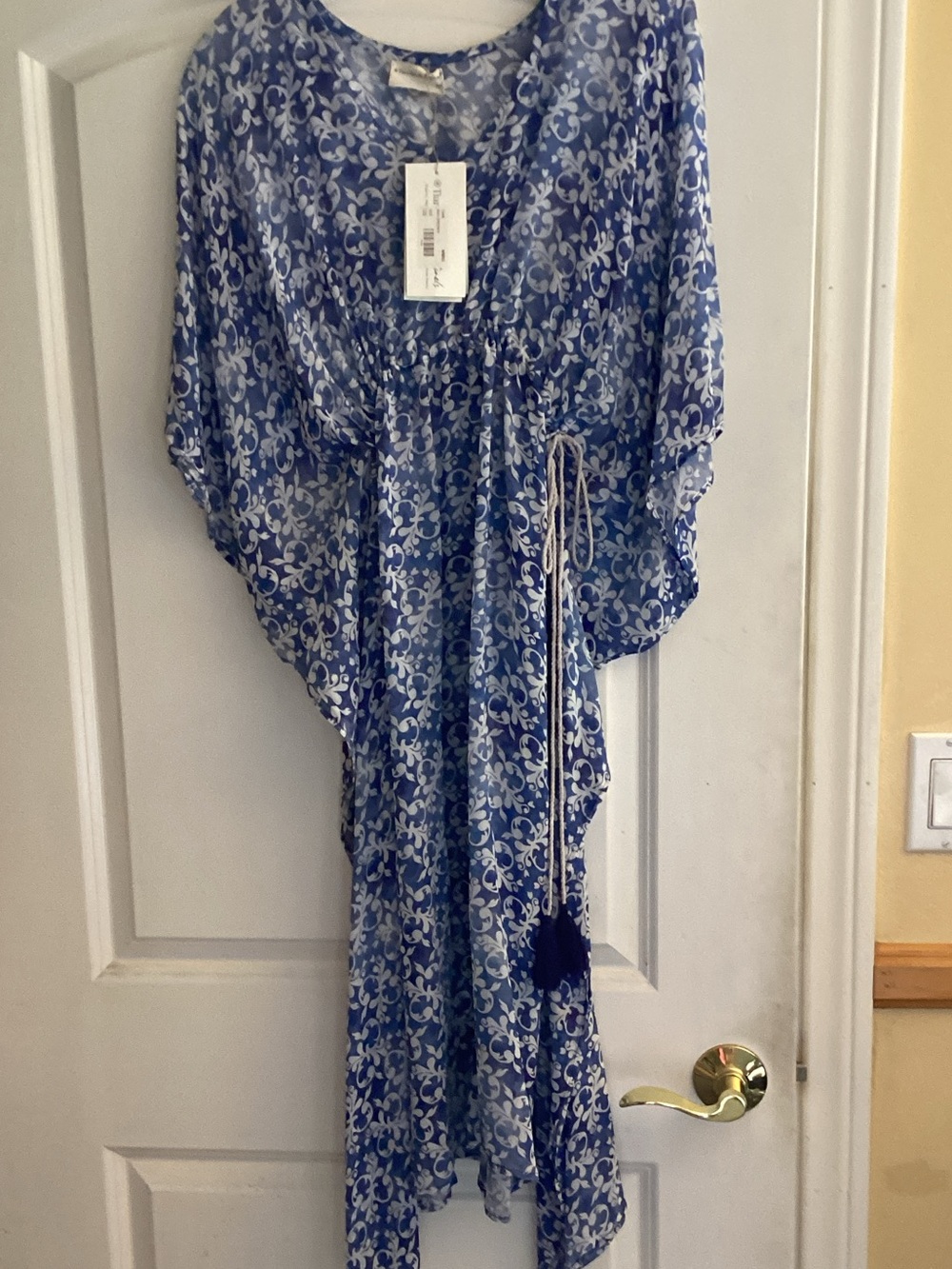 Tiare Hawaii Naturals Sustainable Pineapple Fiber Maxi Dress OS